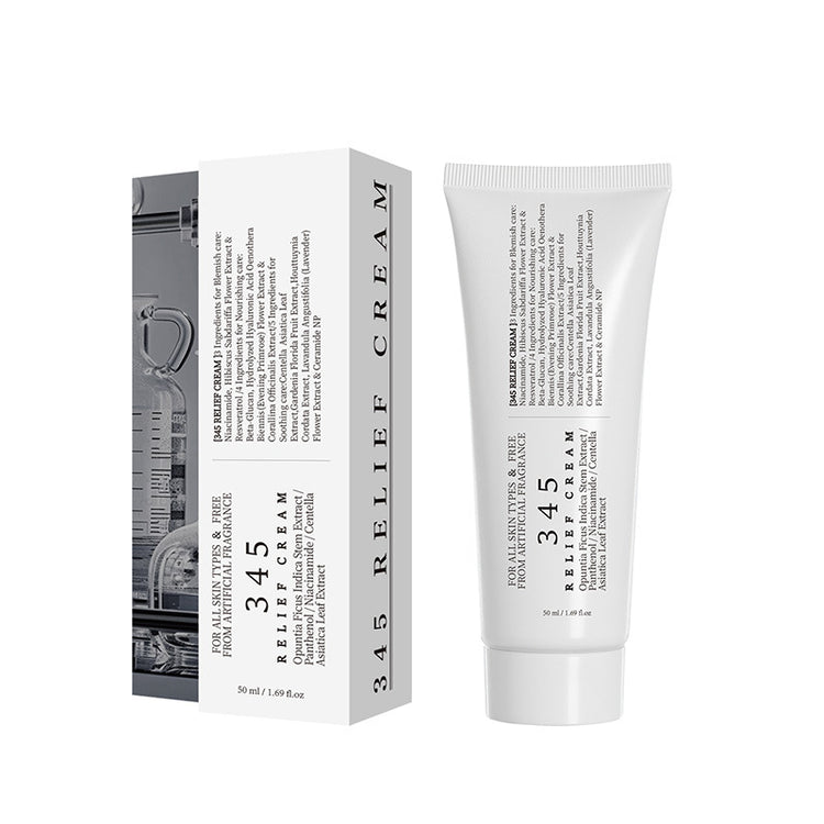 345 Relief Cream soothing moisturizer for sensitive skin