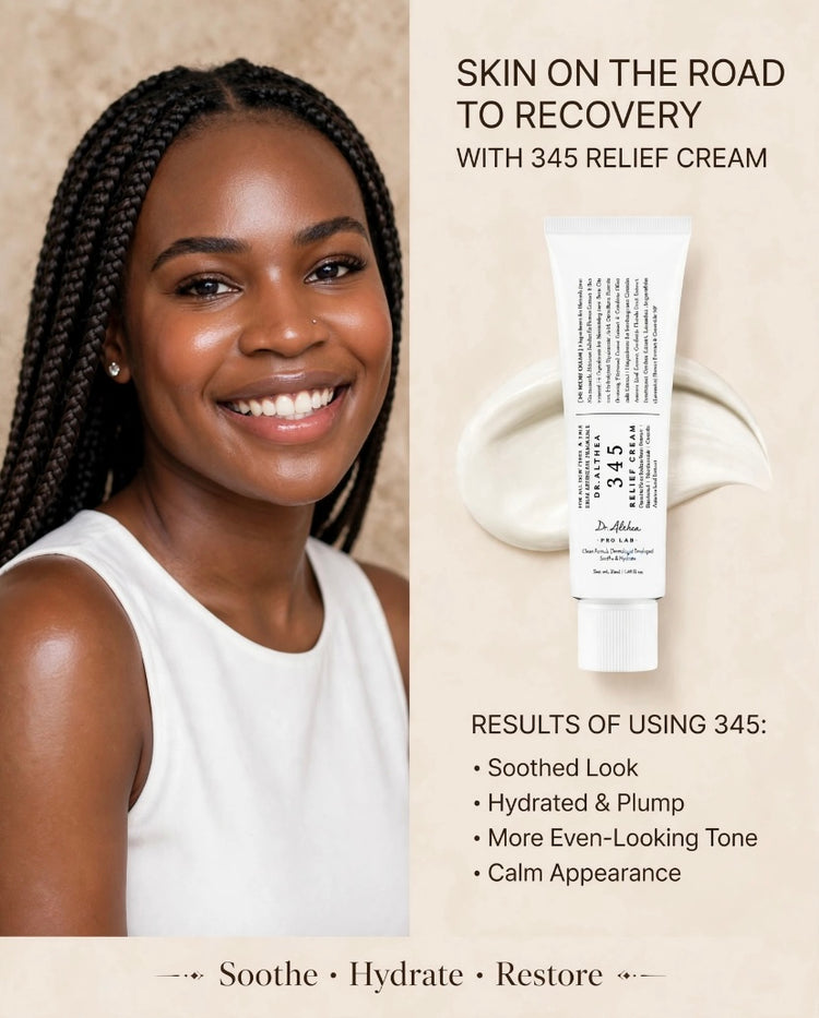 345 Relief Cream hydrating skincare product